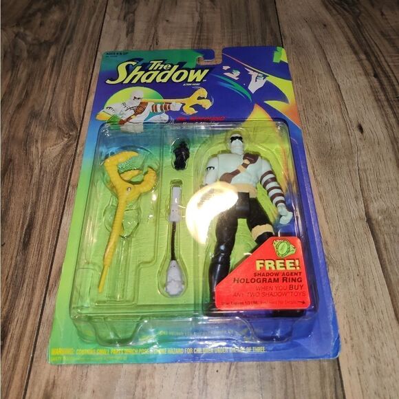 Kenner Vintage 1994 The Shadow Action Figures DR. MOCQUINO New Sealed - Picture 1 of 8